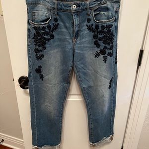 Anthropologie Slim Boyfriend Jeans